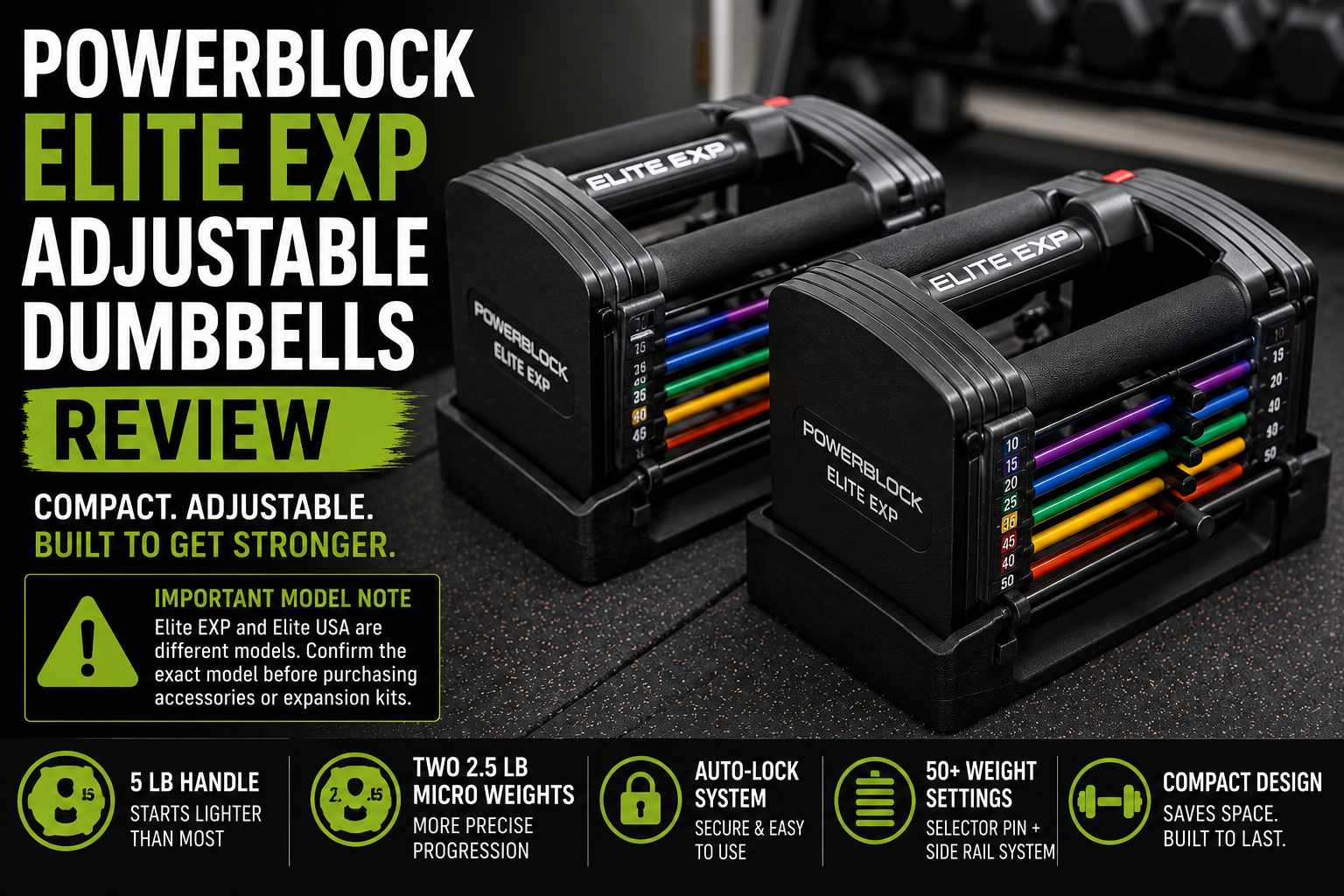 PowerBlock Elite EXP Adjustable Dumbbells Review: Are They Worth Buying?