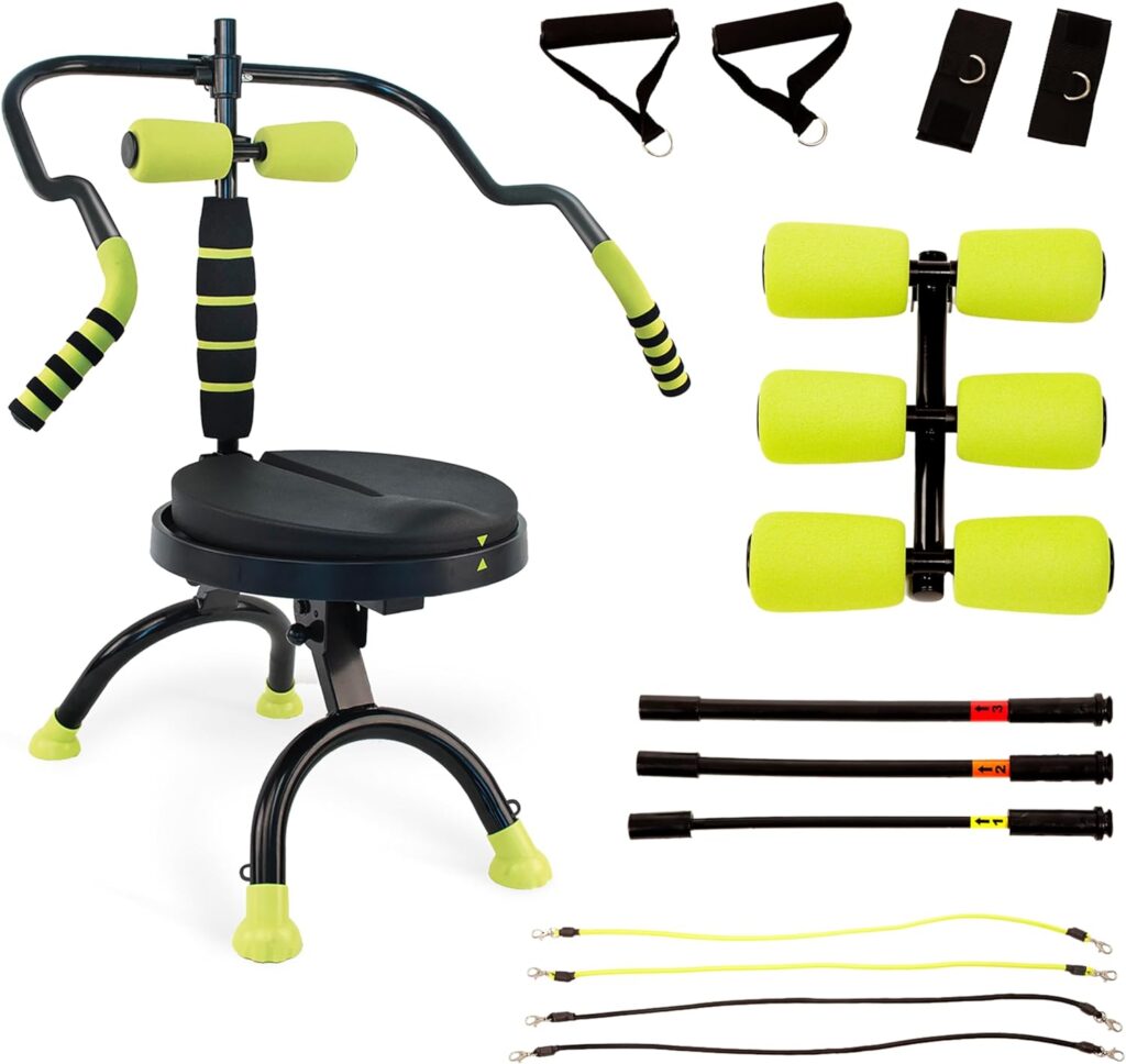 AB Doer 360 with PRO Kit: AB Doer 360 Fitness System Provides an Abdonimal and Muscle Activating Workout with Aerobics to Burn Calories and Work Muscles Simultaneously!