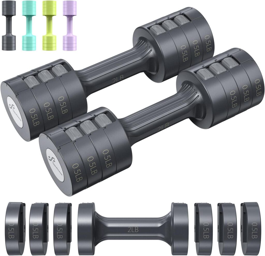 Sportneer Adjustable Dumbbells Hand Weights Set Review