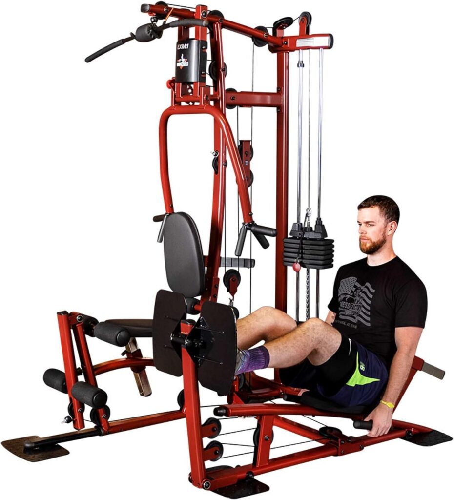 Body-Solid Multi-Station Home Gym Machine, Arm  Leg Strength Training Functional Exercise Workout Station for Weight Lifting and Bodybuilding