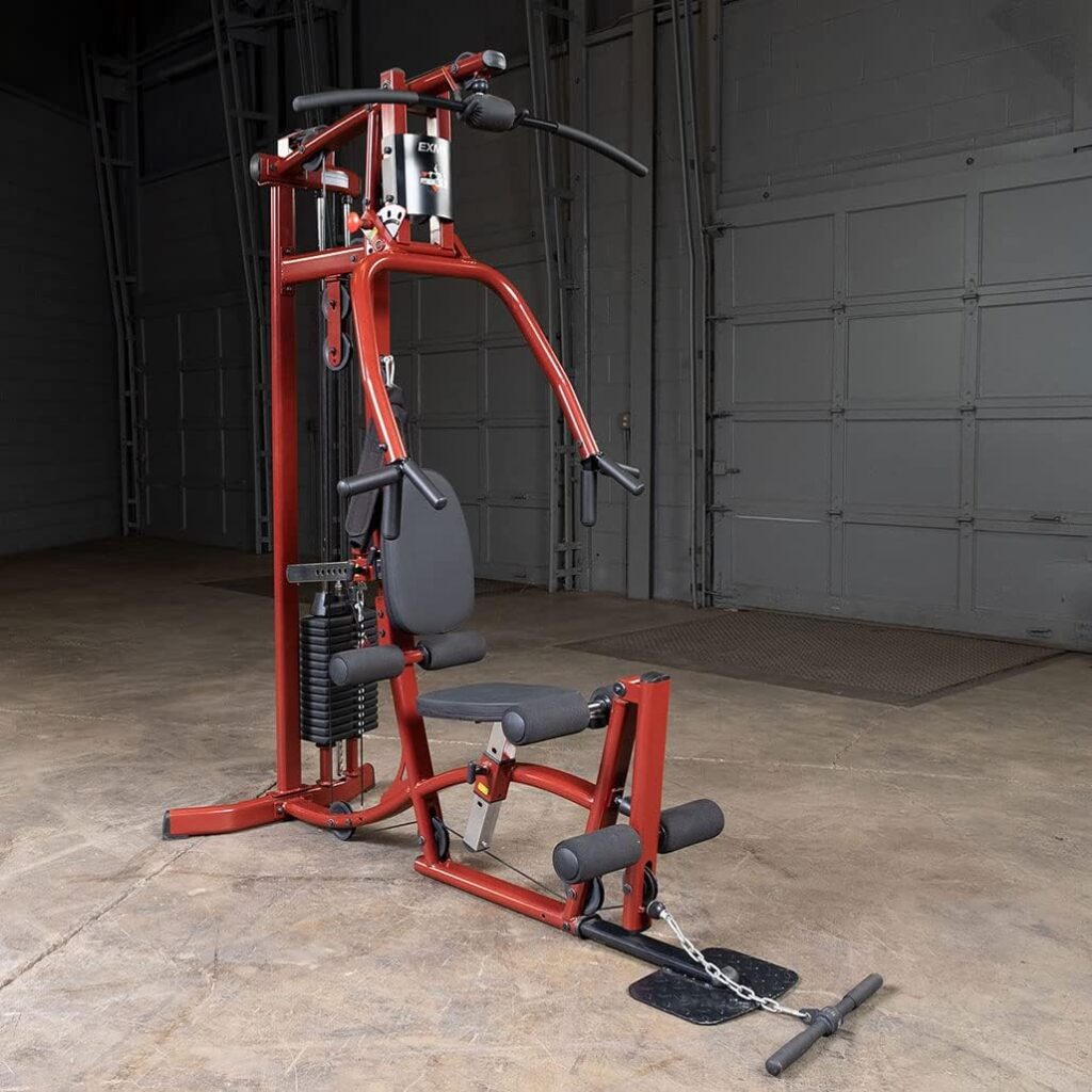 Body-Solid Multi-Station Home Gym Machine, Arm  Leg Strength Training Functional Exercise Workout Station for Weight Lifting and Bodybuilding
