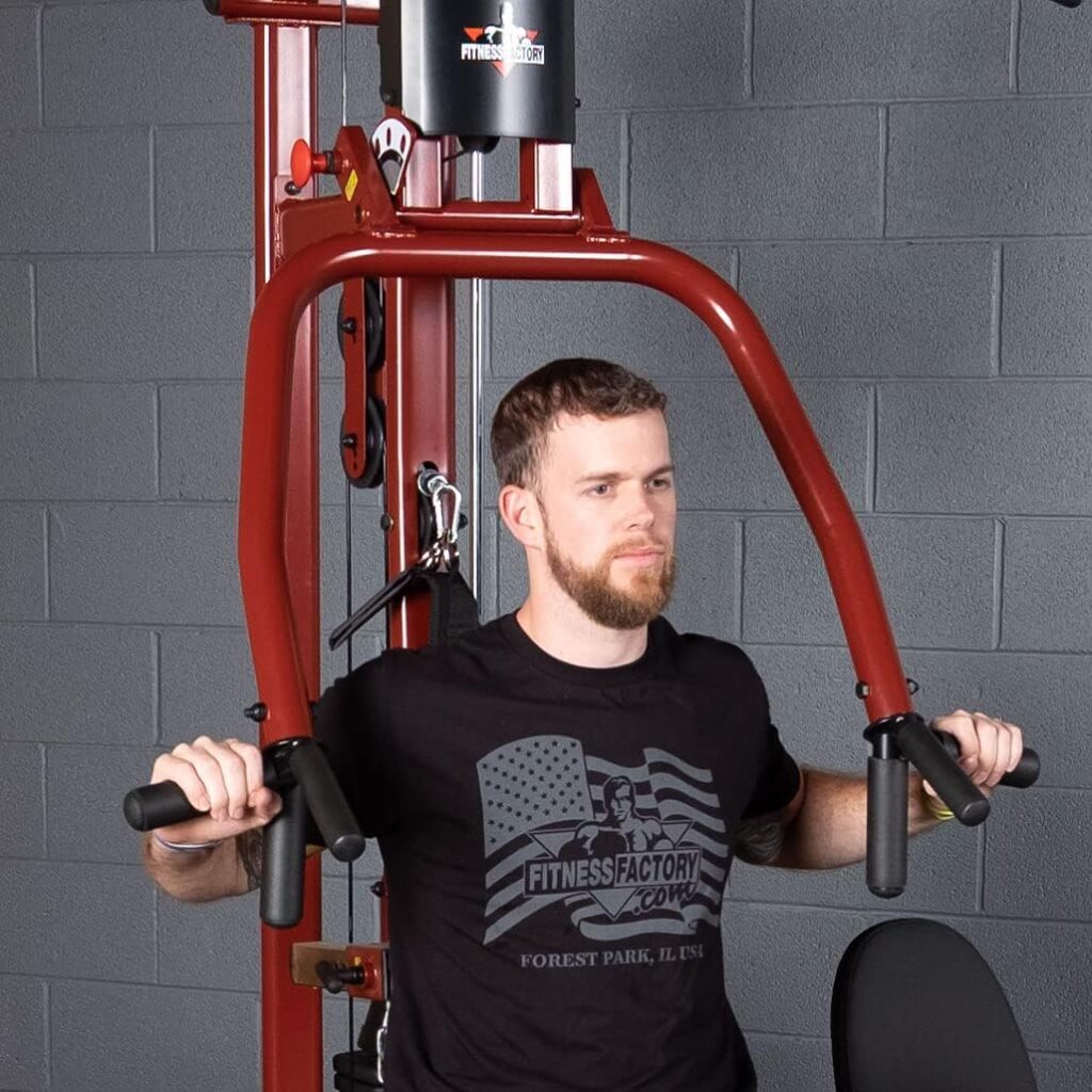 Body-Solid Multi-Station Home Gym Machine, Arm  Leg Strength Training Functional Exercise Workout Station for Weight Lifting and Bodybuilding