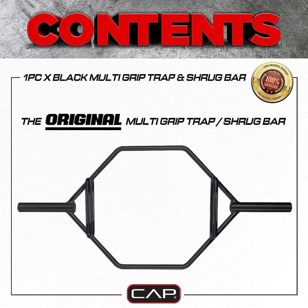CAP Barbell Olympic Trap Bar, Various Styles