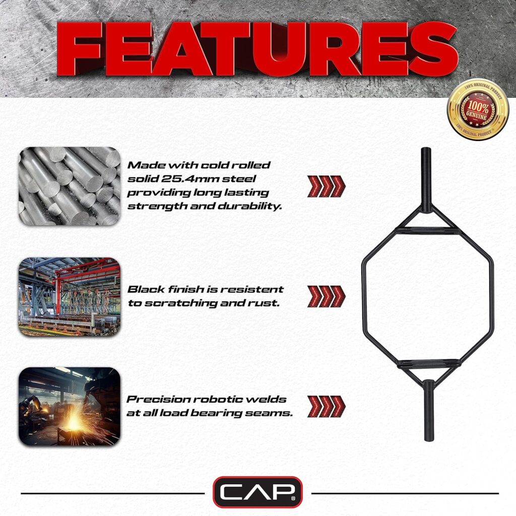CAP Barbell Olympic Trap Bar, Various Styles