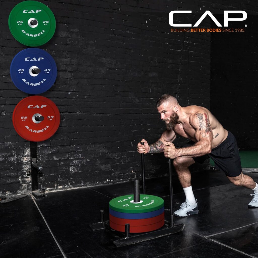 CAP Barbell Rubber Olympic Bumper Plate | Multiple Options