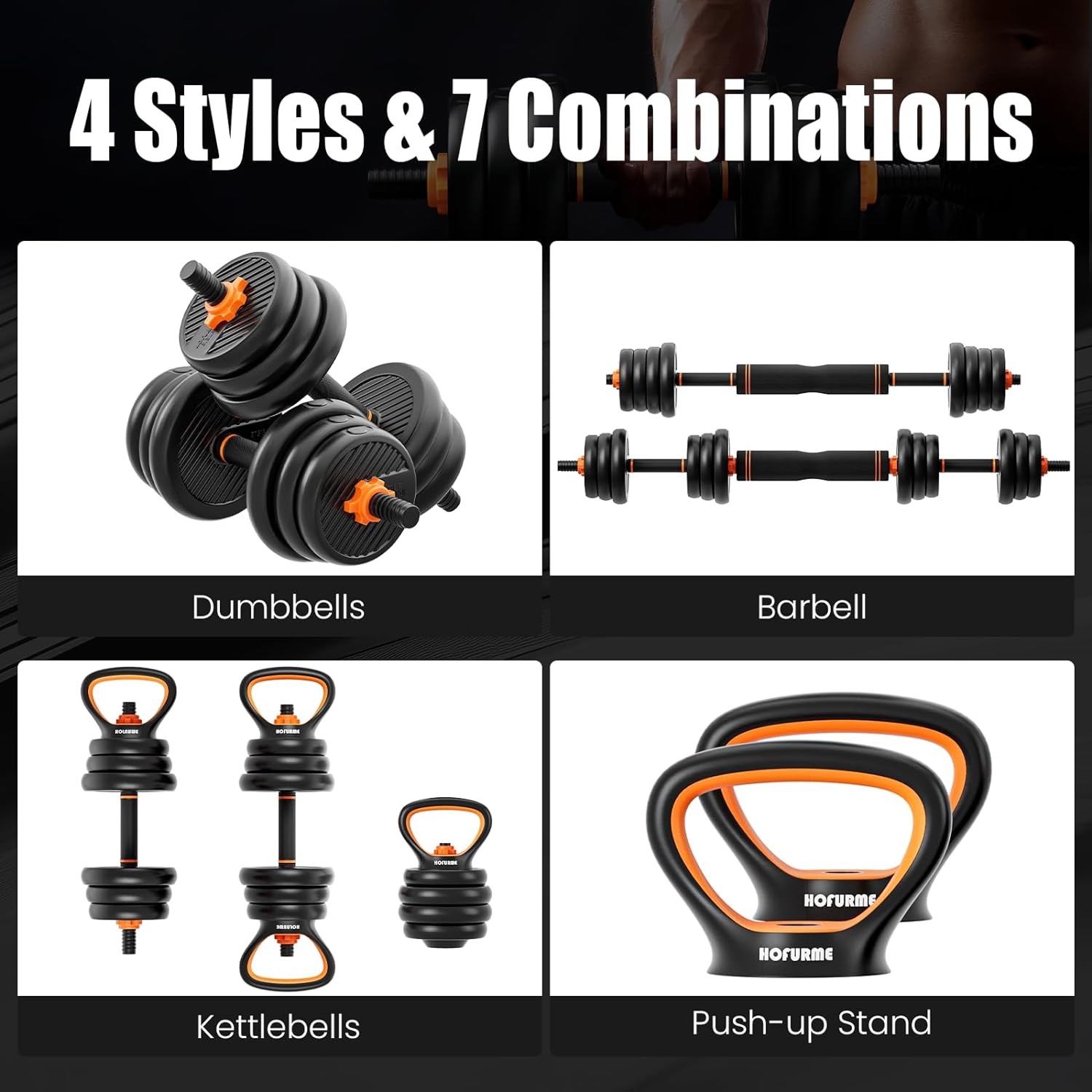 HOFURME Adjustable Dumbbell Set Review