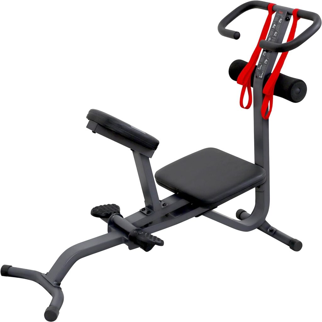 Sunny Health  Fitness Full Body Stretching Machine - Ideal for Workouts, Exercises, Spinal Decompression, Relieve Spinal Compression and Flexibility Improvement - SF-BH621002