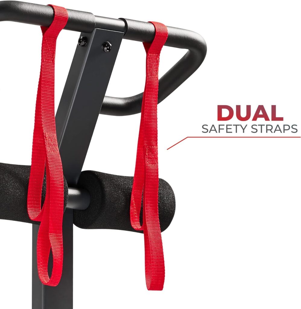 Sunny Health  Fitness Full Body Stretching Machine - Ideal for Workouts, Exercises, Spinal Decompression, Relieve Spinal Compression and Flexibility Improvement - SF-BH621002